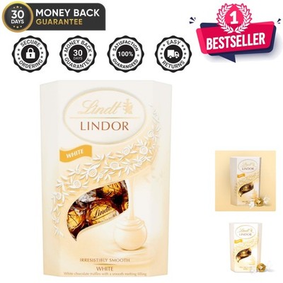 Indulge in Lindor 200g White Chocolate Truffles - Perfect for Any Occasion