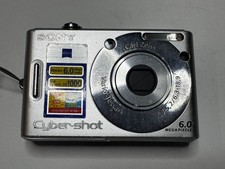 Sony Cyber-shot DSC-W30 6.0MP Digital Camera - Silver