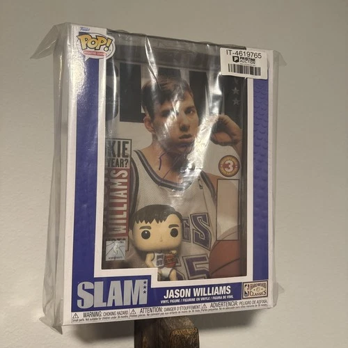 NBA Funko Pop Autographed Jason Williams - Slam Magazine Covers #06