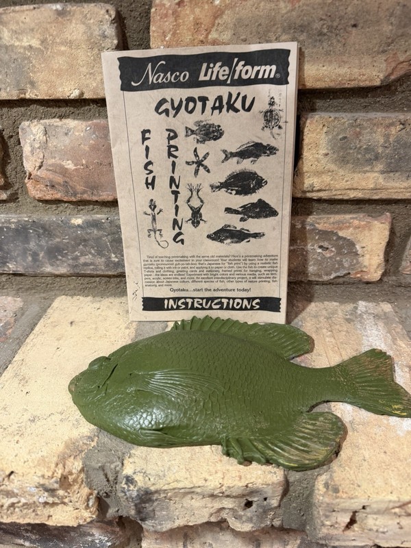 Nasco Life/form Gyotaku fish printing kit