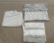 Crib Mattress Pad, Blanket And Crib Skirt