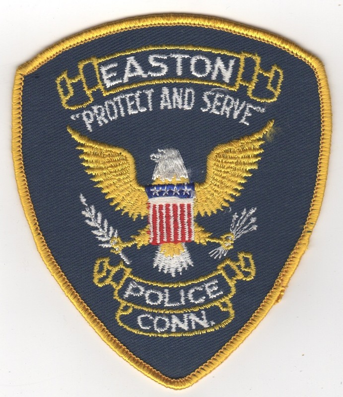 Easton (Connecticut) Police Patch, FREE shipping, Qty DISCOUNT!