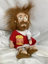 2012 Little Thinkers JESUS Unemployed Philosophers Plush Doll w/ Tag 13 " *RARE*