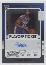 2021-22 Panini Contenders Playoff Ticket 17/99 Charles Bassey #139 Auto 0w4i