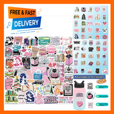 Book Stickers for Kindle Vinyl Waterproof Decals for Laptops Water Bottles