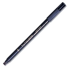 Yasutomo Marker Calligraphy Black 3.5mm 1 Count Pack of 1 ,