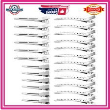 65Pcs Metal Duck Billed Hair Clips Alligator Styling Sectioning Pin Curl Salon