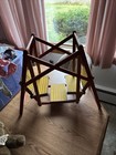 Rare Vintage Strombecker ?  Doll Wooden Glider Swing Big 1940’s — photo 6