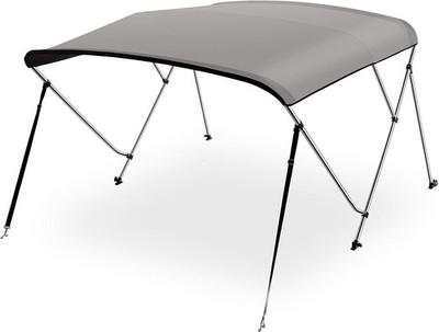 Waterproof Boat Bimini Top Cover 67-72'' W 3 Bow Bimini Top Sun Shade Boat Canopy