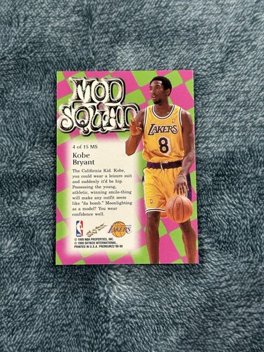 1998-99 SkyBox Premium Mod Squad Foil Insert Kobe Bryant, Beautiful Mint Card - Picture 6 of 10