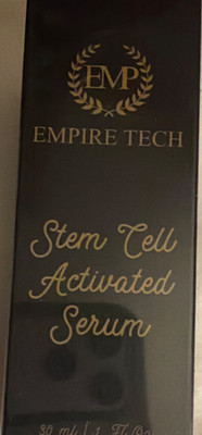 Empire Tech Stem Cell Activated Serum 30ml Sodium Hyaluronate Moisturizer