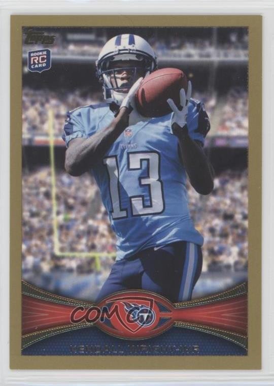 2012 Topps Gold 708/2012 Kendall Wright #378 Rookie RC c7w