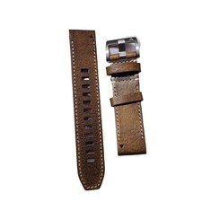 NEW 22mm QuickFit Brown Genuine Leather Watch Band Strap For Garmin MARQ Gen 2