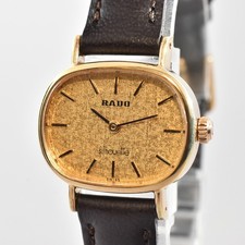 Orologio Donna Manuale "New Band" Vintage RADO Silhouette Meccanico Ovale Qua...