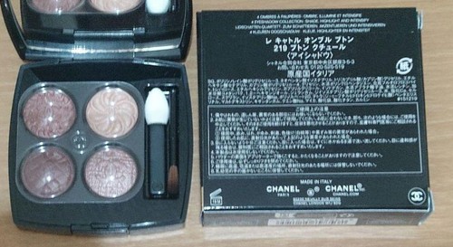 Chanel Les 4 Ombres Boutons 219 Bouton Couture Eyeshadow Pressed Powder New - Picture 7 of 12
