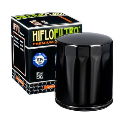 Hiflo HF171B Ölfilter Schwarz für Harley-Davidson FXDWG Wide Glide 06-06