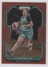 2021 Panini Prizm WNBA Red Prizm 30/299 Kylee Shook #66 Rookie RC 0o6v