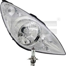 Scheinwerfer rechts H4 für Hyundai i20 PB PBT inkl. Osram Lampen