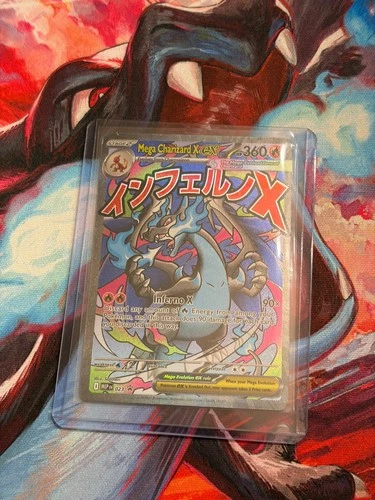 Mega Charizard X ex 023 Me: Mega Evolution Promo Holo