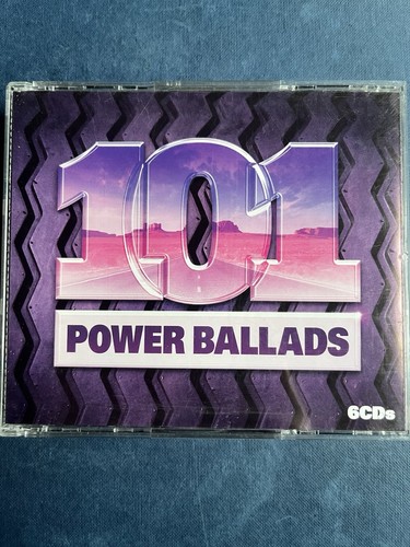 101 POWER BALLADS Used Compilation CD Soft Rock Pop 60s 70s 80s 90s 00s Original