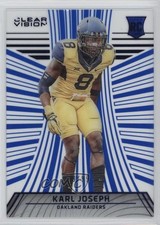 2016 Panini Clear Vision Rookies Level 1 Blue 49/99 Karl Joseph #137 1u6