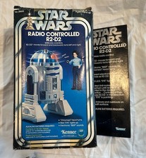 Vintage 1978 Kenner Star Wars Radio Controlled R2 D2 With Box Insert & Paperwork