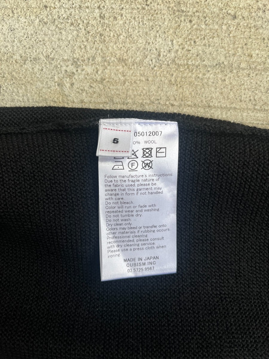 Visvim Selmer Knit Cardigan Black Size 5 FW25 | eBay