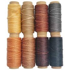 264 Yards 150D Leather Sewing Waxed Thread Cord for Leather Craft DIY 1mm Diamet