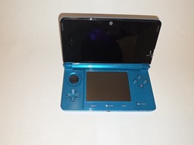 Nintendo 3DS Aqua Blue Handheld Console Japan NTSC-J Tested Working 