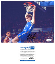 Rocco Zikarsky 'Minnesota Timberwolves' Signed 8x10 Photo NBA Australia ACOA
