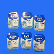 Oral-B Glide Healthy Gums Unflavored Dental Floss 50 M Micro-Textured 6-Pack