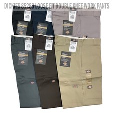 Dickies Men's 85283 Loose Fit Double Knee Cell Phone Pocket Uniform
