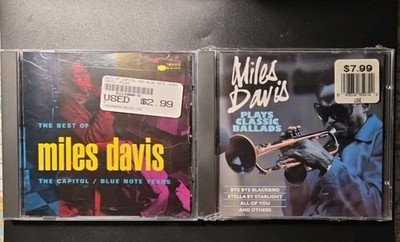 Plays Classic Ballads by Miles Davis Brand New Factory Sealed Two CDs Lot.