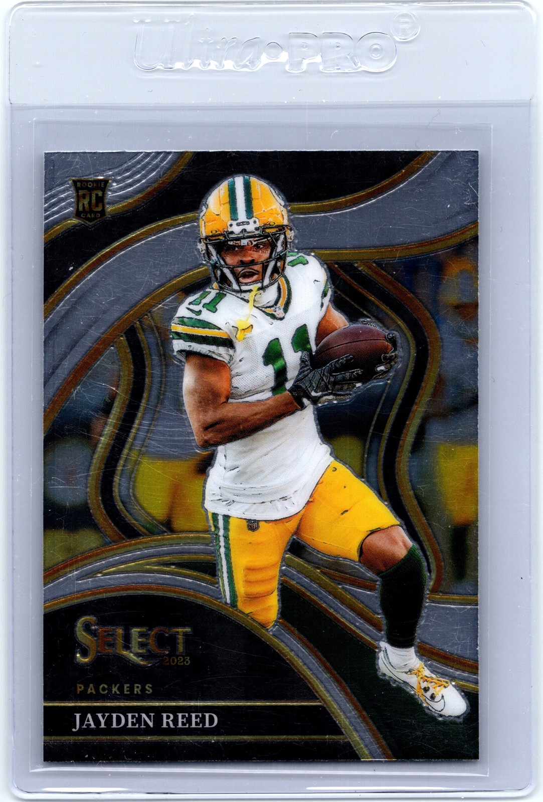 2023 Panini Select #258 Jayden Reed Silver Prizms