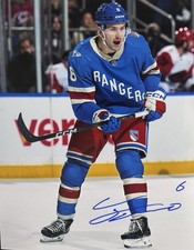Vincent Vinny IORIO Signed 8x10 Photo! NY RANGERS! D Man!  W/COA