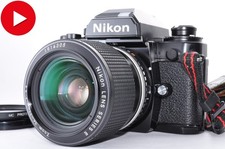 Nikon FA Black 35mm Film Camera Zoom 36-72mm f3.5 Ai-s JAPAN Very Good  L20