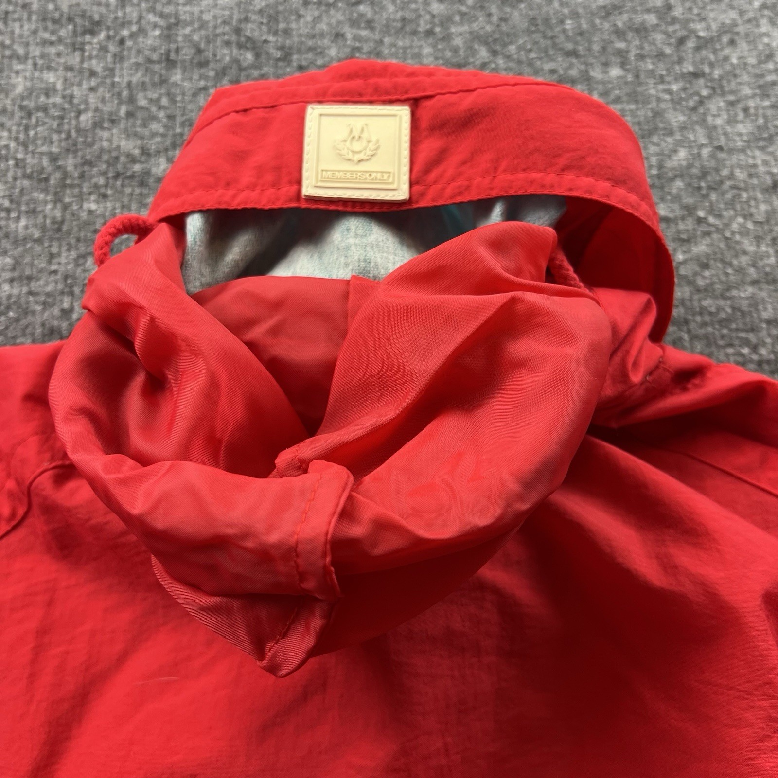 Members Only Performance Plus Red Windbreaker Bom… - image 6