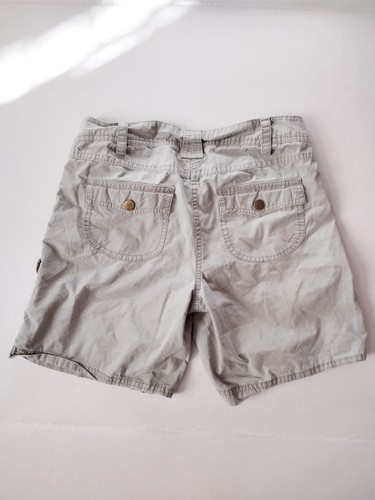 H&M Unisex Kids Light Gray Cargo Shorts Girl or Boy - Picture 2 of 4