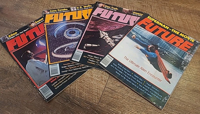Vintage Future Life Magazine Lot 1979 4 issues Numbers 8, 9, 10, and 11. 