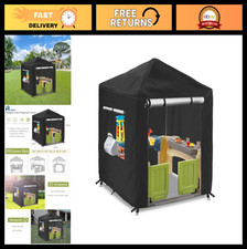 Heavy Duty Waterproof Outdoor Kids Playhouse Cover, 56" W x 56" D x 60" H, Durab