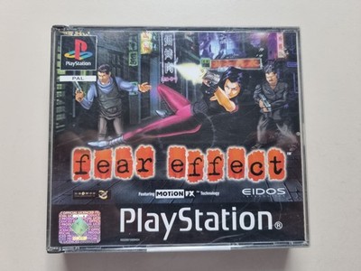 Fear Effect für Sony Playstation 1 PS1 in OVP CiB