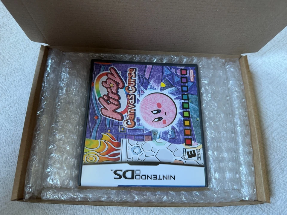 Kirby Canvas Curse Nintendo DS NTSC-U/C USA VGC CIB - High Quality Packing - Image 3 of 4