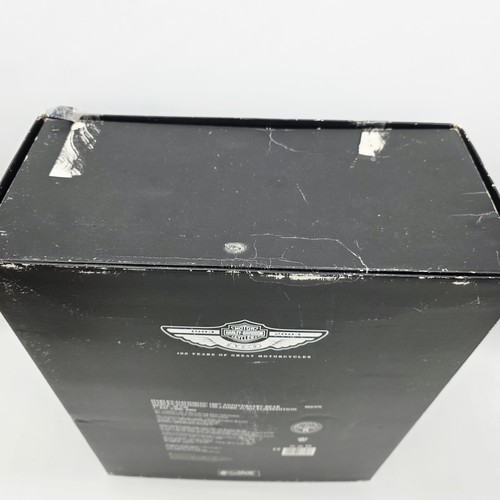 Steiff 666476 Orsacchiotto Harley Davidson edizione limitata 5000 dal 2002 40 cm - Foto 15 di 15