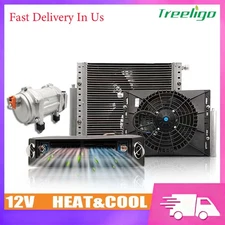12V Cool&Heat Electric Underdash Air Conditioner DC Auto Car A/C Kit Universal