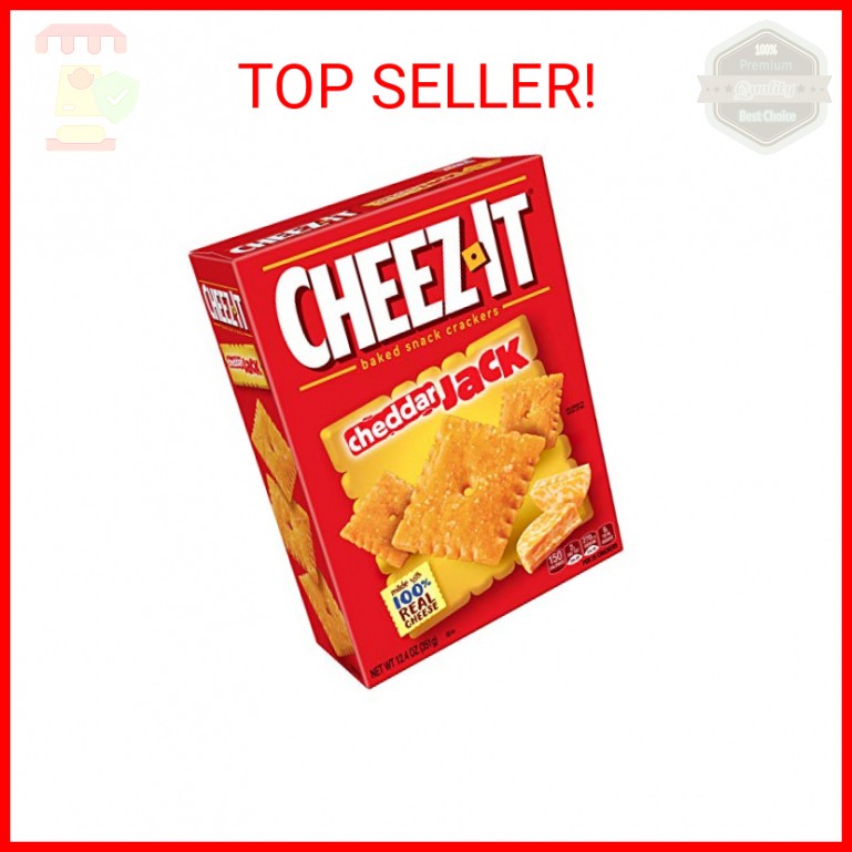 Cheez-It Baked Snack Crackers - Cheddar Jack - 12.4 oz - 2 Pack