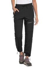 Women's Hiking Pants Quick Dry Lightweight Water Resistant Elastic Waist