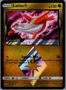 Latias Prism Star 107/168 Celestial Storm