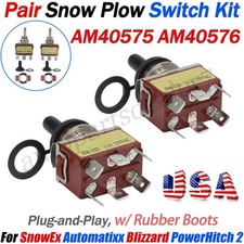 For SnowEx Automatixx Blizzard PowerHitch 2 Switch 40575 40576 Pair Kit P-N-P