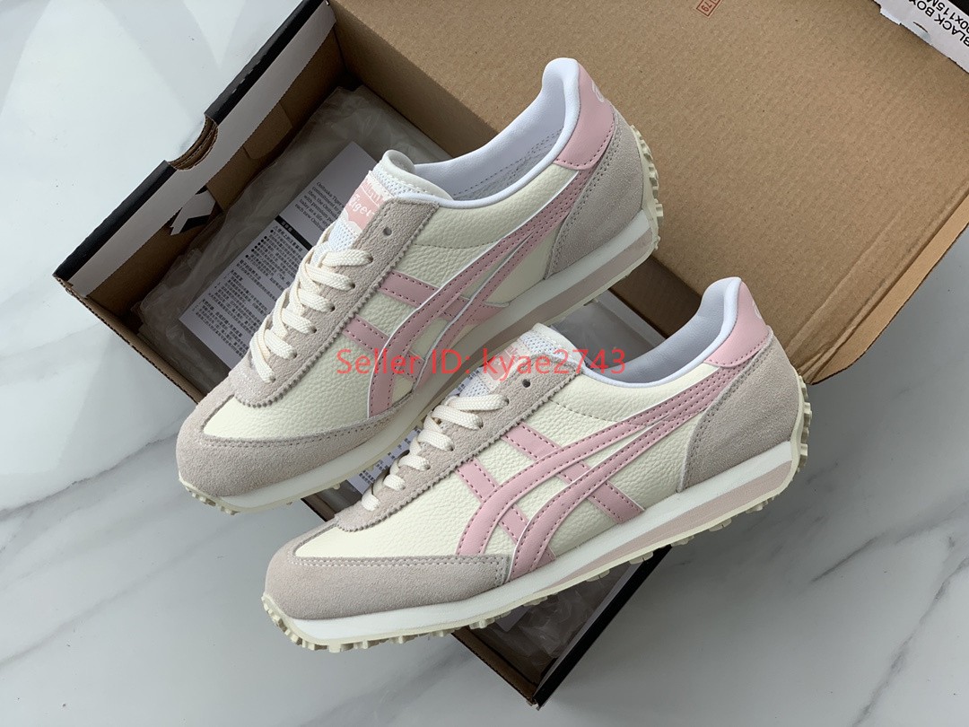 2025 Onitsuka Tiger Edr 78 Womens Classic Casual Shoes Beige/Pink 