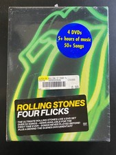 Rolling Stones Four Flicks 4 DVD Set 2003 Licks World Tour Live Sealed Box Set